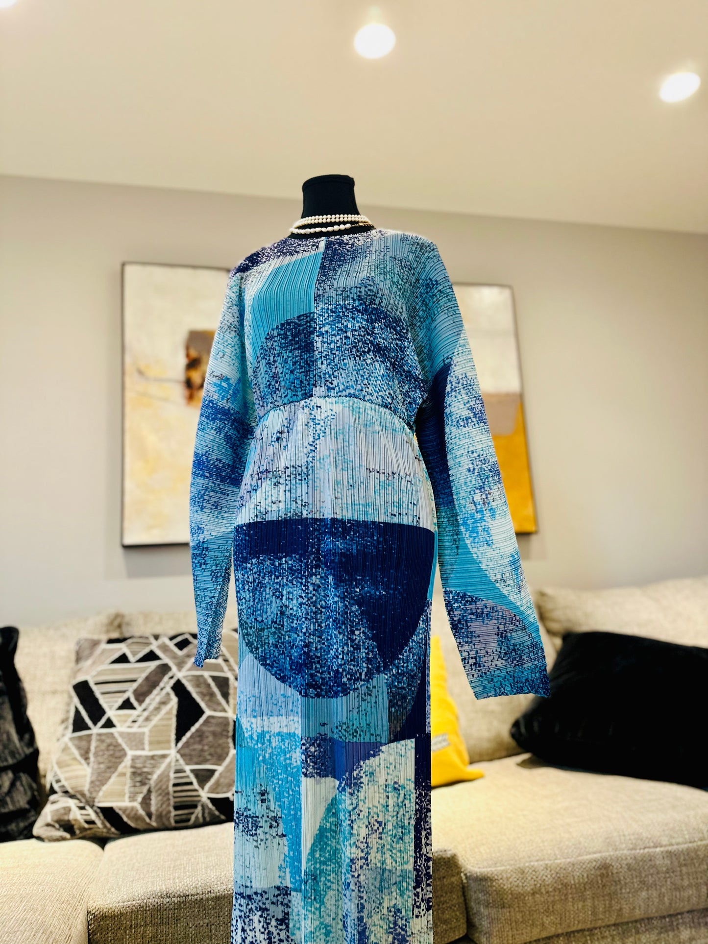 Banke Dress (Blue)