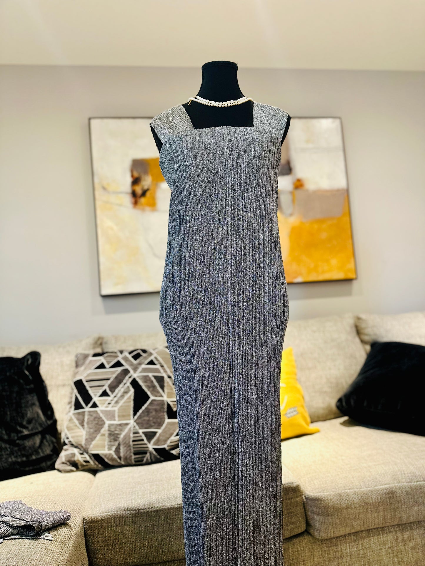 Georgia 3-piece Dress (Silver)