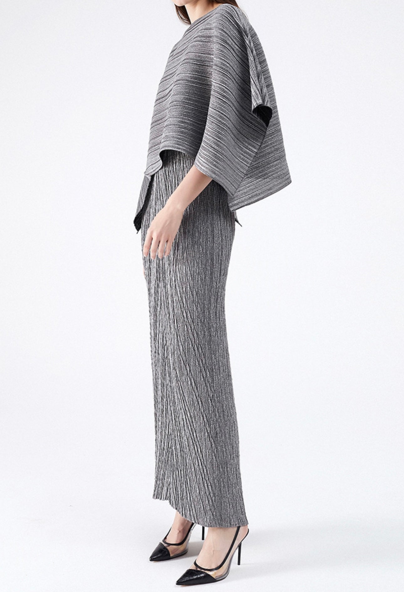 Georgia 3-piece Dress (Silver)