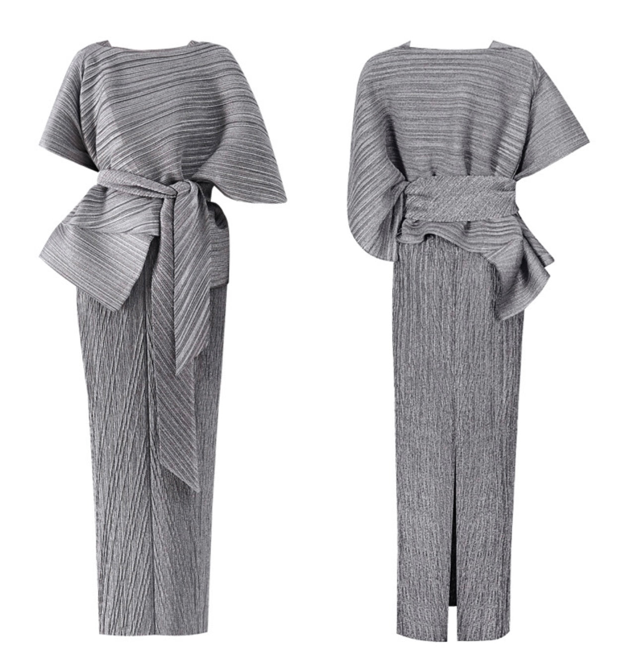 Georgia 3-piece Dress (Silver)